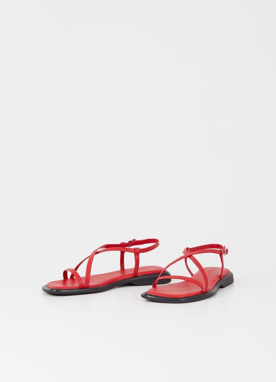 Rødesandaler Sommerlige sandaler